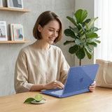 MEEgoodo Funda con purpurina para MacBook Neo de 13 pulgadas versió...