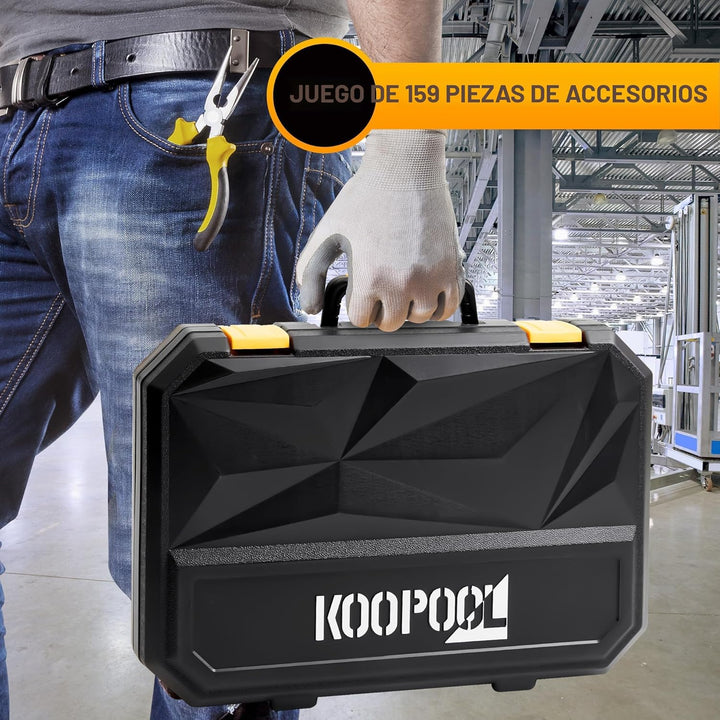 Juego de herramientas de 159 piezas kit de caja de