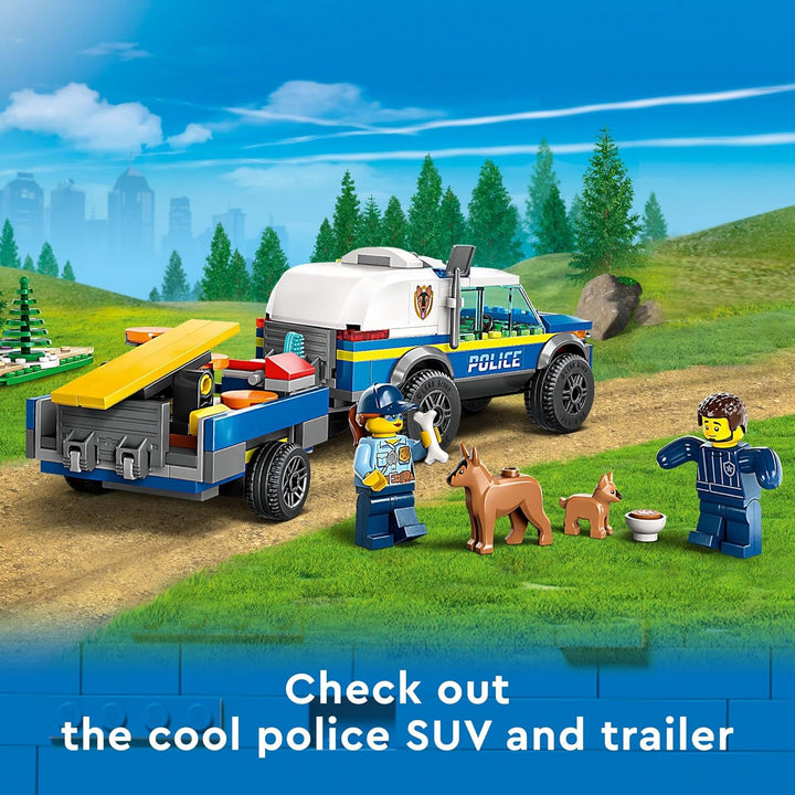 LEGO City Mobile 60369 - Coche de juguete para perros