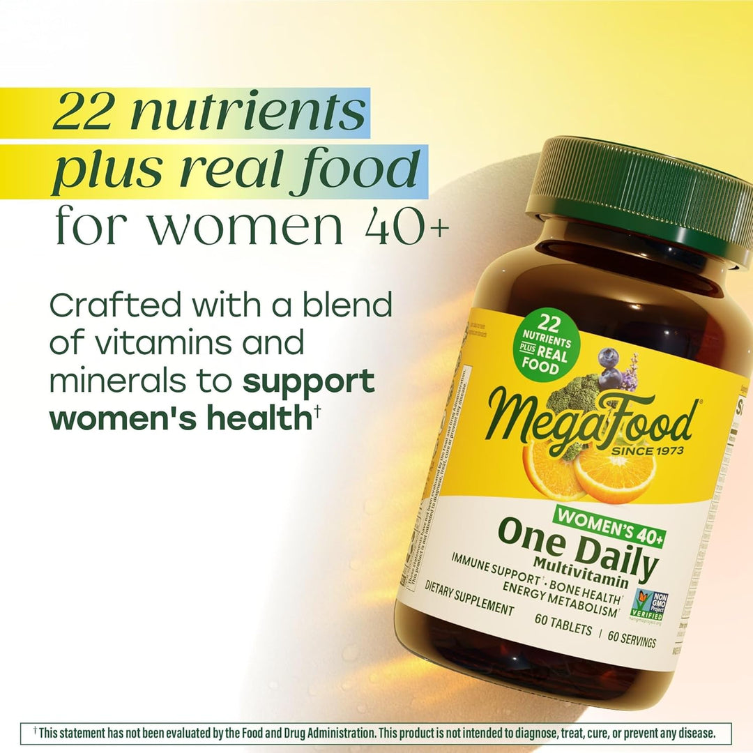 MegaFood Multivitamínico para mujeres 40+ One Daily multivitamínico...