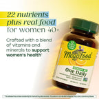 MegaFood Multivitamínico diario para mujeres mayores de 40 años, 90 unidades