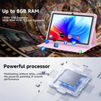 PEICHENG Tablet Android 14.0, Rosa
