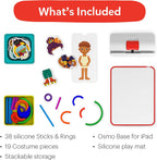 Osmo Little Genius Kit de 3 a 5 años, fonética y letras preescolares, iPad