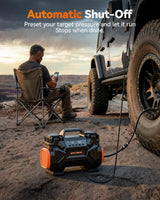WOLFBOX Compresor de aire de 12 V, compresor de aire todoterreno de...