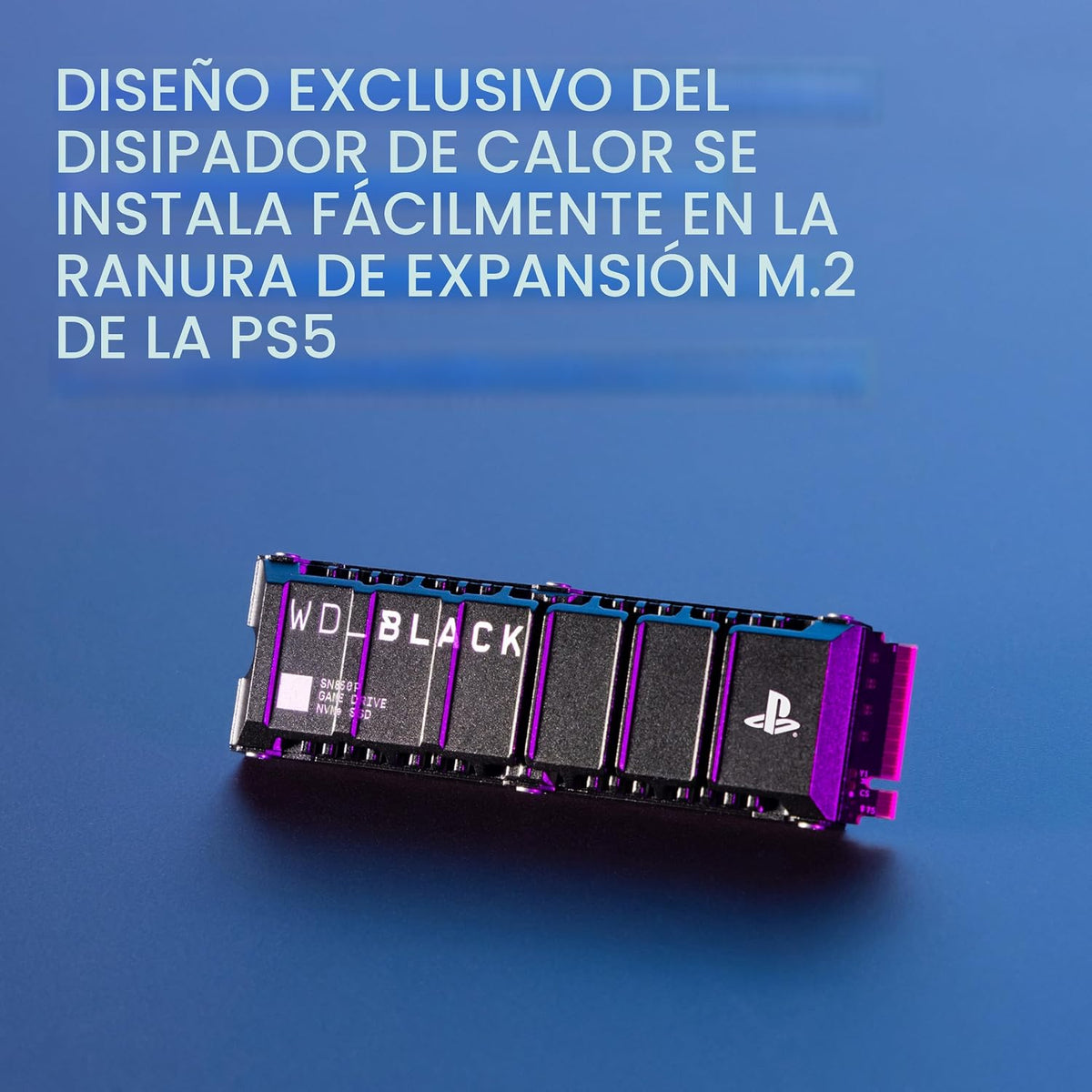 WD_BLACK 8TB SN850P NVMe M.2 SSD Expansión de almacenamiento oficia...