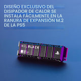 WD_BLACK 1TB SN850P NVMe M.2 SSD con licencia oficial de expansión...