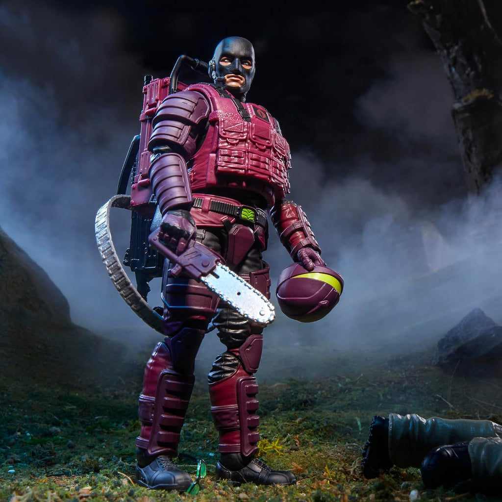 G.I. Joe Classified Series #147, S.A.W.-Viper (arma semiautomática), figura de acción coleccionable de 6 pulgadas con 9 accesorios