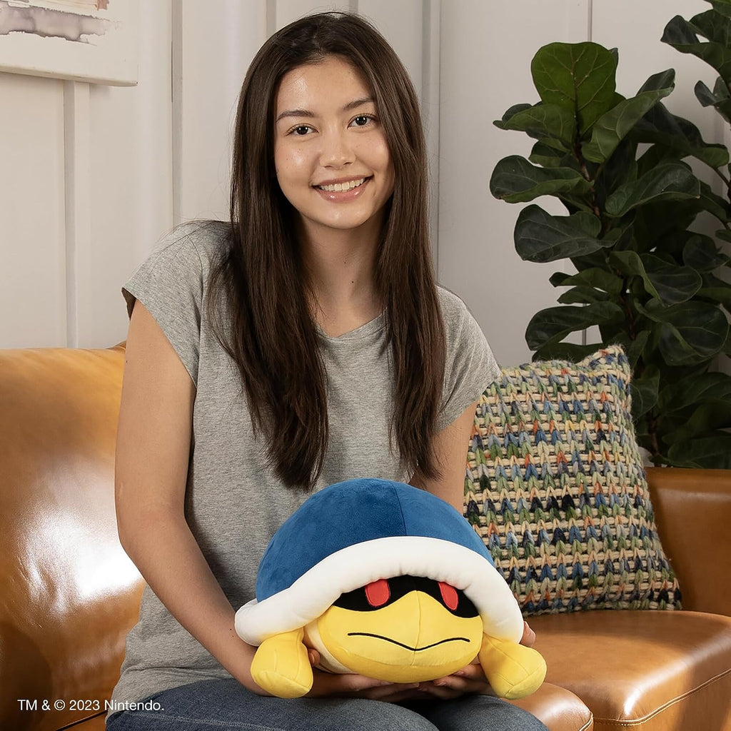Club Mocchi Mocchi - Peluche de Super Mario - Peluche de Buzzy Beetle - Juguetes esponjosos de Mario y lindos animales de peluche - Decoración de sala de juegos - Coleccionables de videojuegos - 15