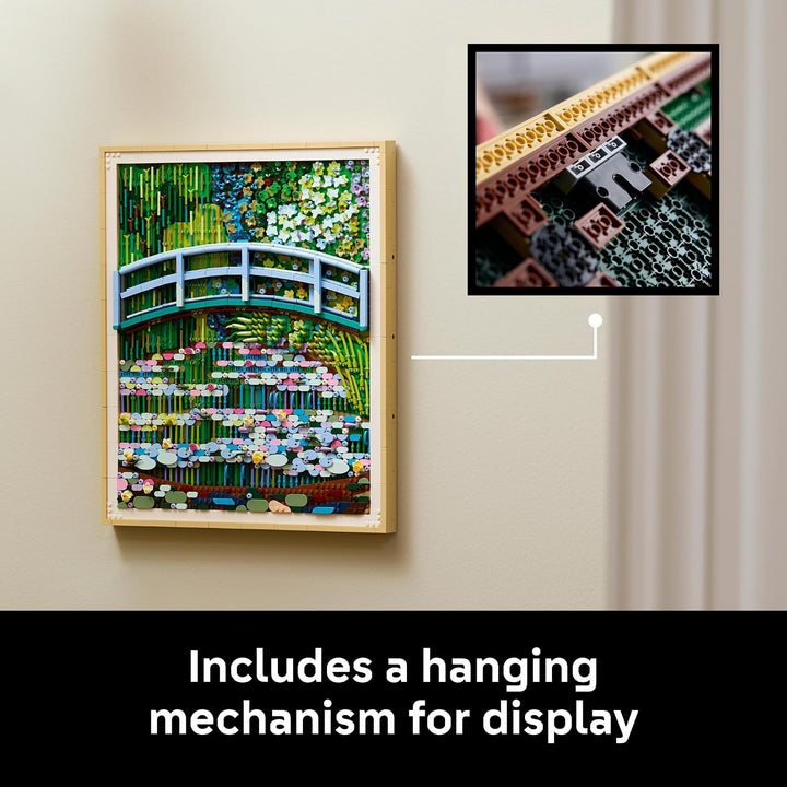 LEGO Art Claude Monet - Puente sobre un estanque de nenúfares - Jue...