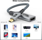 Adaptador USB C a HDMI, paquete de 5, 4K, compatible con