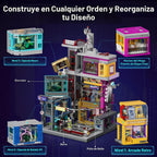 Lumibricks Cyberpunk Game Stack Lighting-Building-Bricks Set - 2580 Pcs