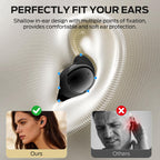 Oraolo Sleep Ear200, auriculares intrauditivos inalámbricos Bluetooth 6.0, auriculares para dormir con ANC, auriculares con cancelación activa de ruido, tiempo de reproducción de 8 a 10 horas