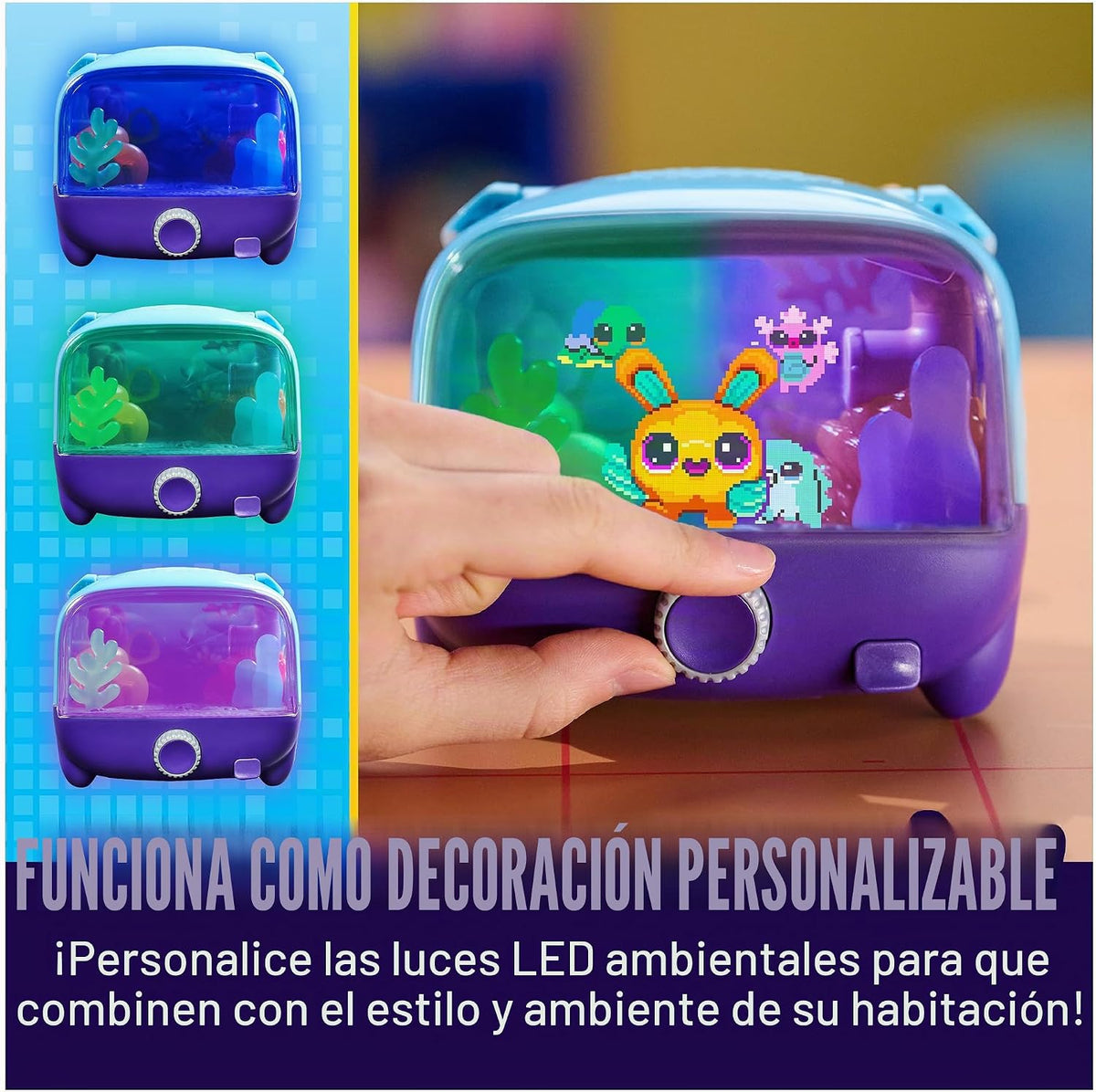 BITZEE Aquarium Interactive Fish Tank Toy & Digital Pet, Ages 5+