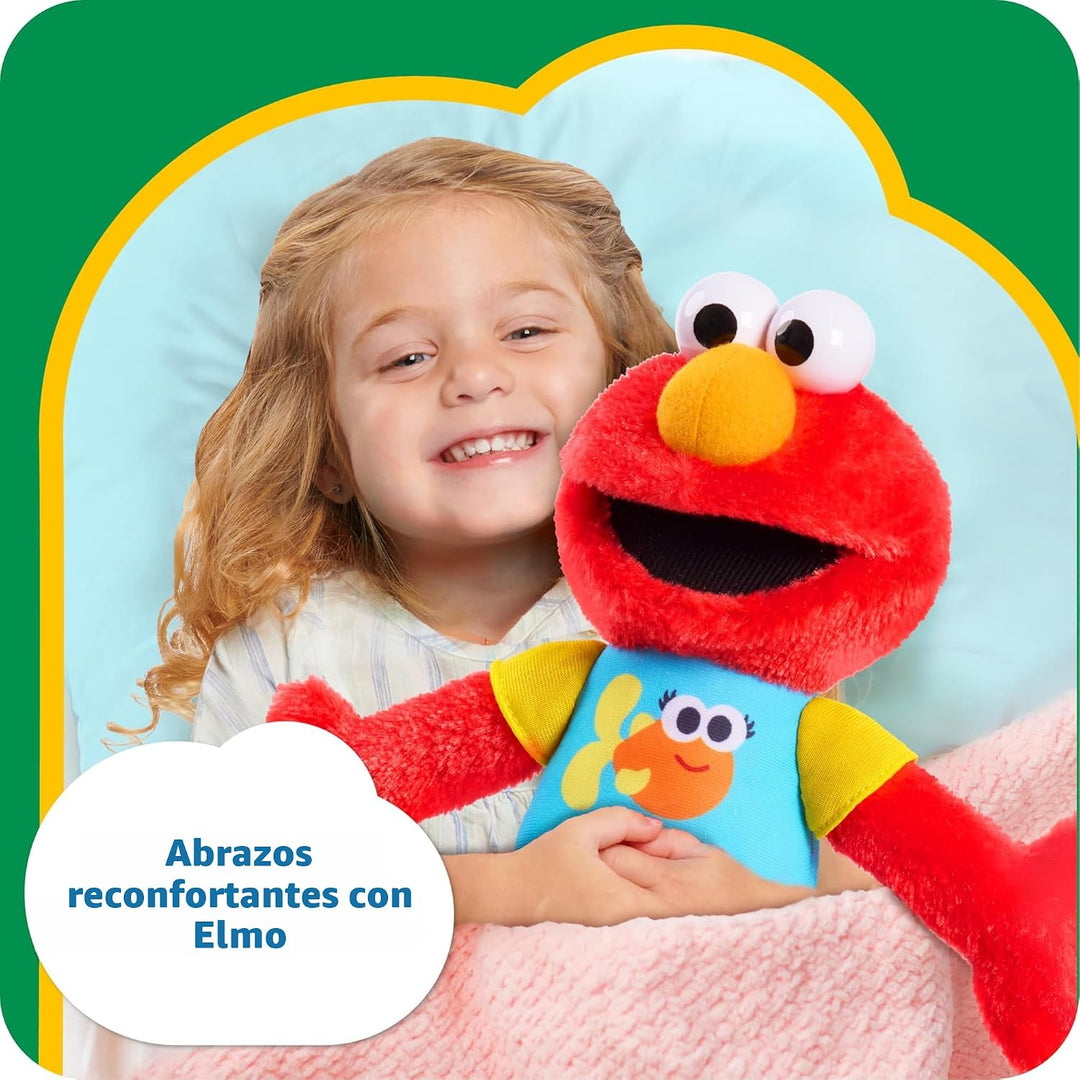Sesame Street Just Play - Peluche de Elmo de 13 pulgadas, juguetes...