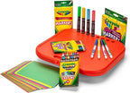 Crayola Create 'n Carry, kit portable de herramientas de arte, más de 75 piezas, gran regalo.