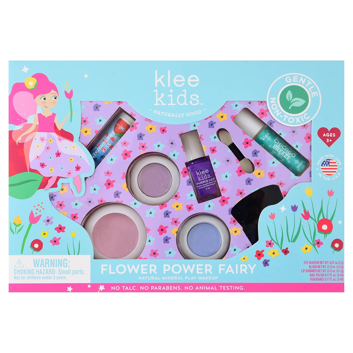 Luna Star Naturals Klee Kids Deluxe Play - Kit de maquillaje suave...
