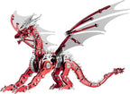 Rompecabezas de metal 3D para adultos, kit de modelo de dragón