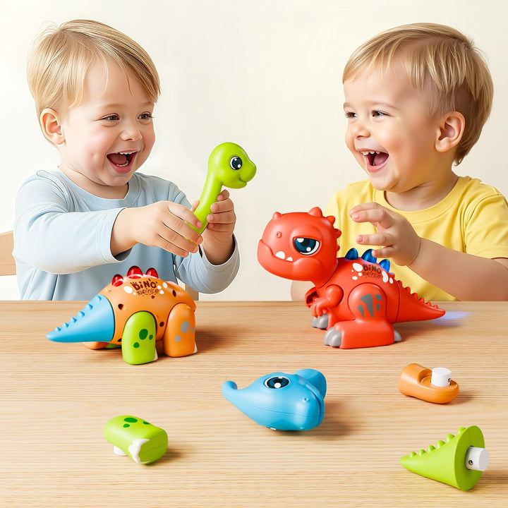 iPlay iLearn Juguete de dinosaurio de montaje para niños