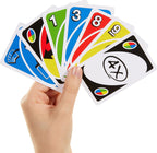UNO Juego de cartas de ataque, regalos para niños, adolescentes y adultos, juegos para noche familiar o noche de juegos, lanzador, lanzador de cartas, luces y sonidos