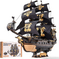 ROKR - Rompecabezas de madera 3D, kit de modelo de barca de caballito de mar, regalo ideal para adultos y adolescentes