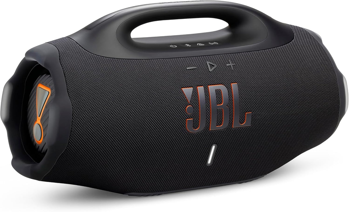 JBL Boombox 4 - Altavoz portátil impermeable más potente con sonido...