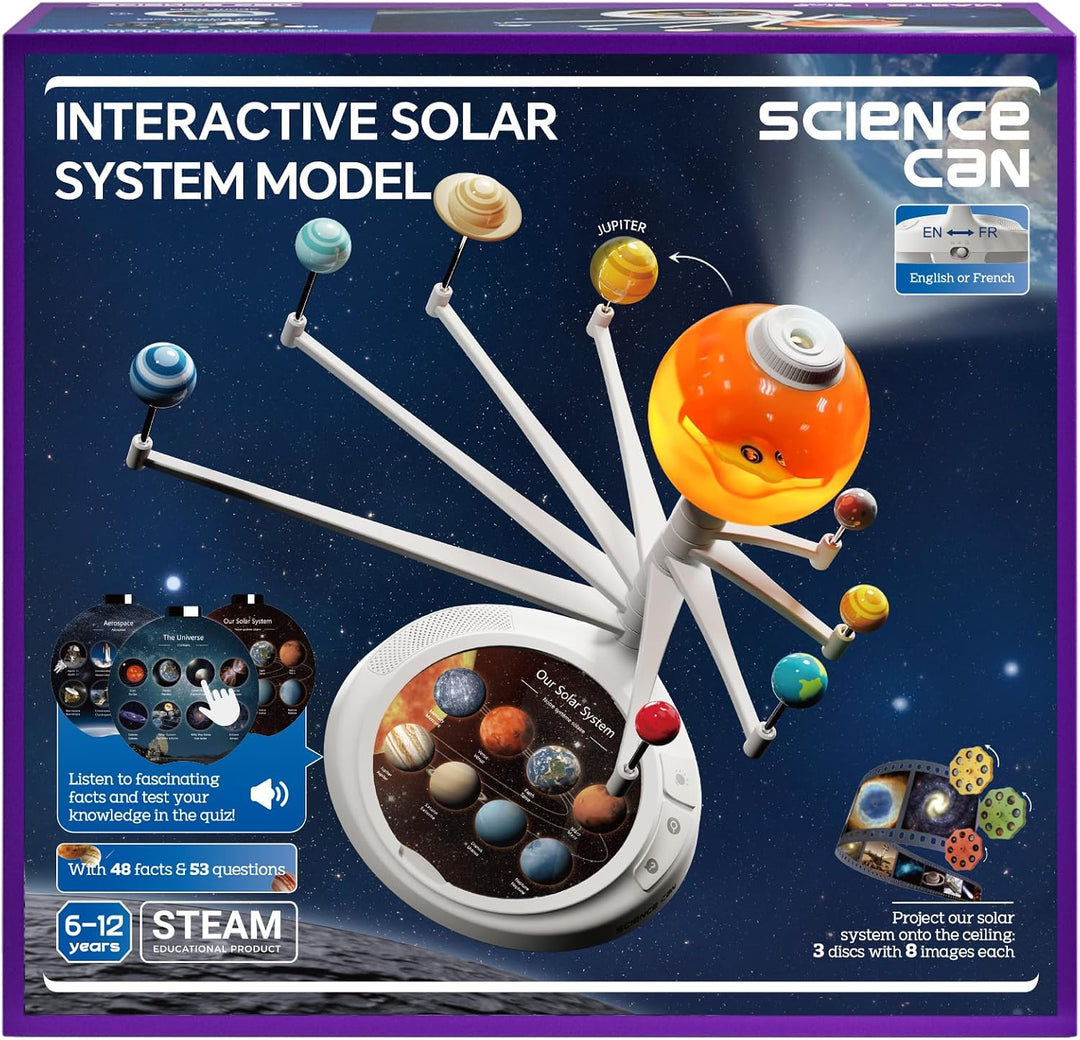 Science Can Sistema solar para niños, kit de modelo de sistema sola...
