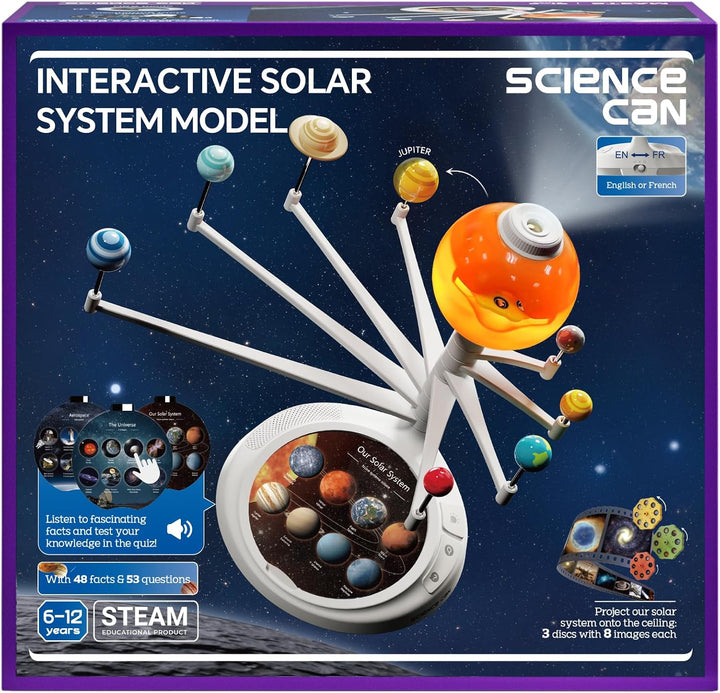 Science Can Sistema solar para niños, kit de modelo de sistema sola...