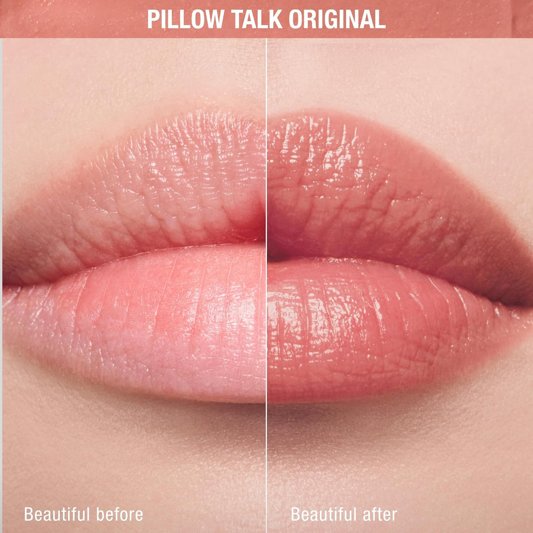 Charlotte Tilbury Pillow Talk Blush Balm Lip Tint - Lápiz labial tr...