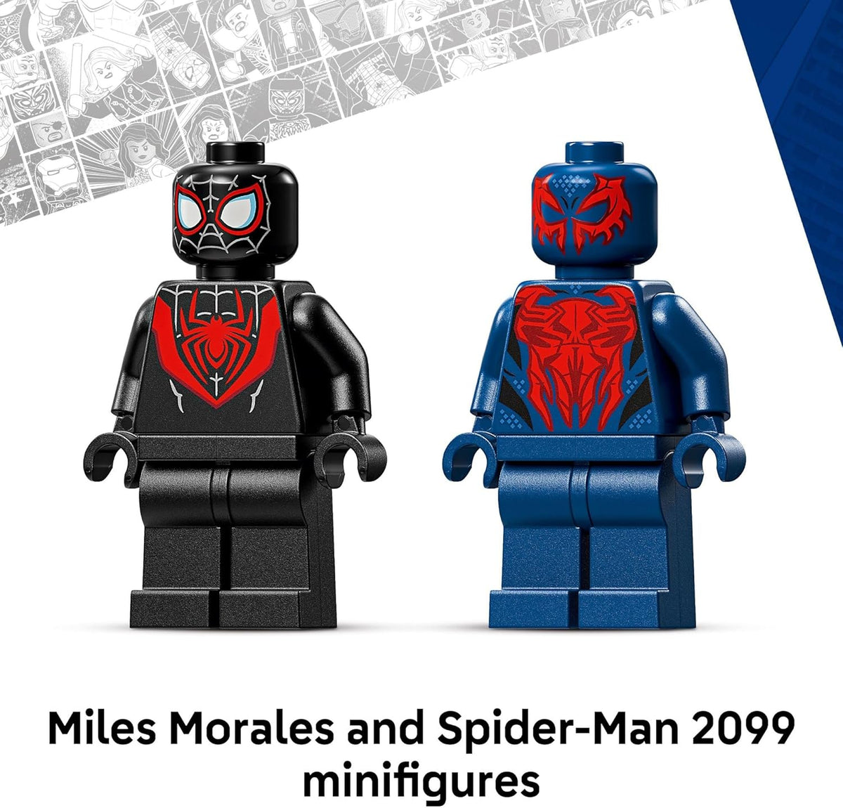 LEGO Marvel Miles Morales Mech vs Spider-Man 2099 -