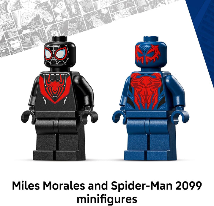 LEGO Marvel Miles Morales Mech vs Spider-Man 2099 -