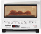 Panasonic FlashXpress - Horno tostador de mostrador, tamaño compacto de 4 rebanadas con calefacción infrarroja doble, 6 opciones de cocción automática y control preciso de temperatura, 1300W