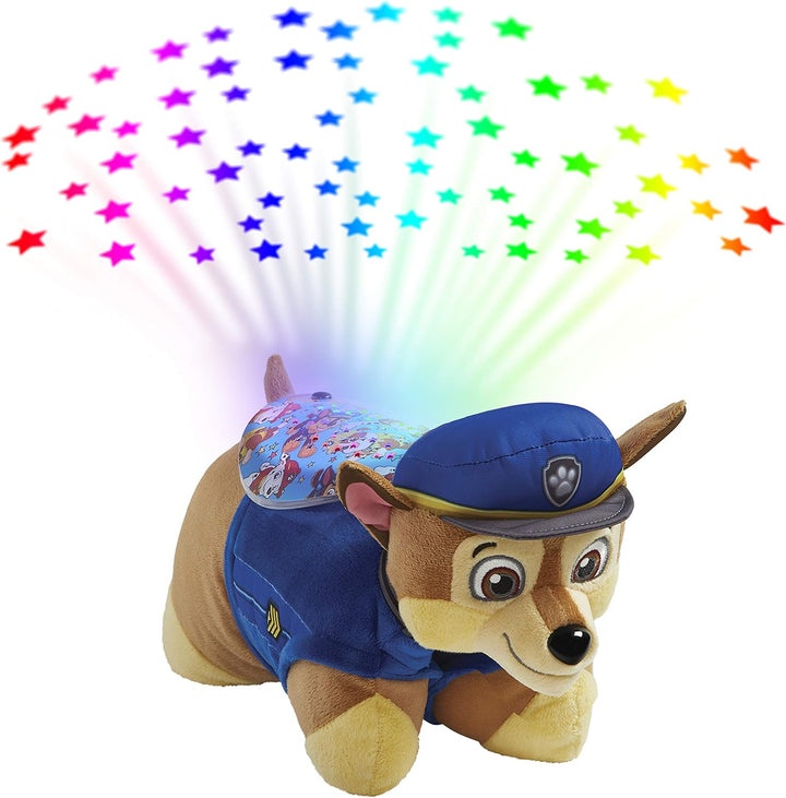 Pillow Pets Paw Patrol Chase Sleeptime Lite de 11 pulgadas, luz noc...