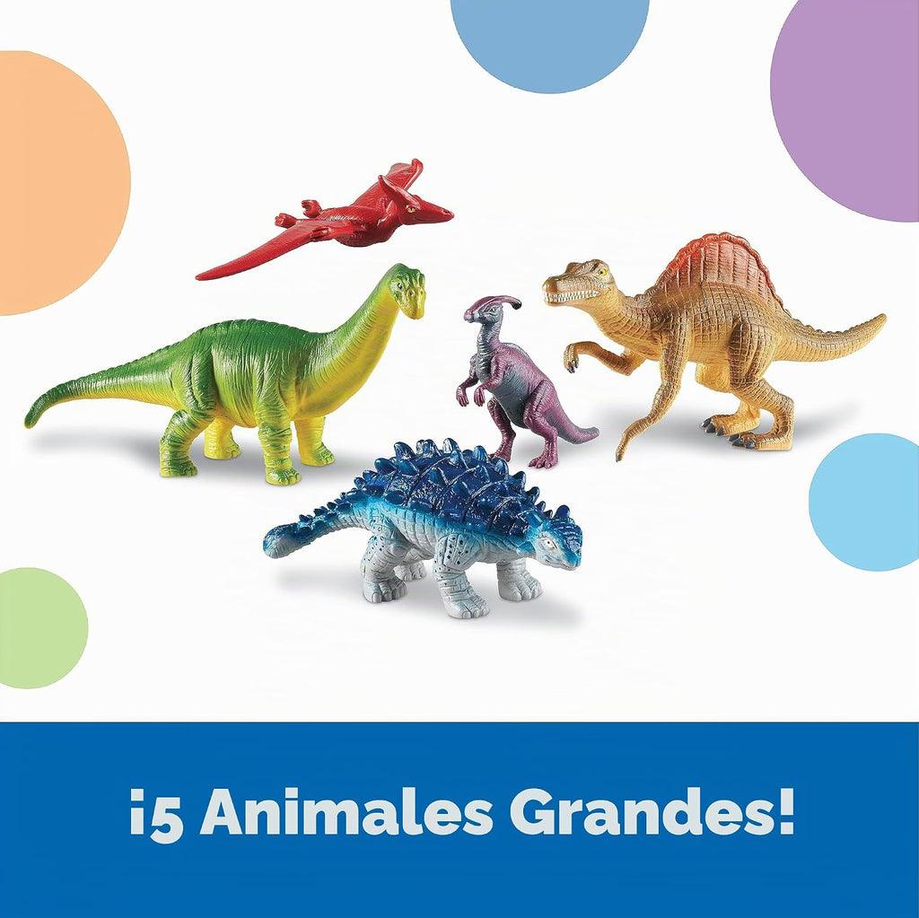 Learning Resources Juego de dinosaurios jumbo 2