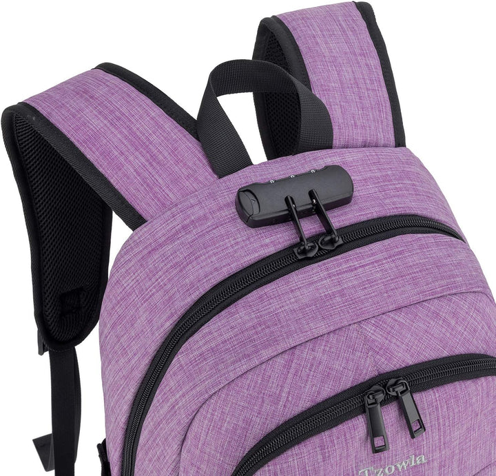 Tzowla Mochila de negocios para laptop resistente al agua, mochila...