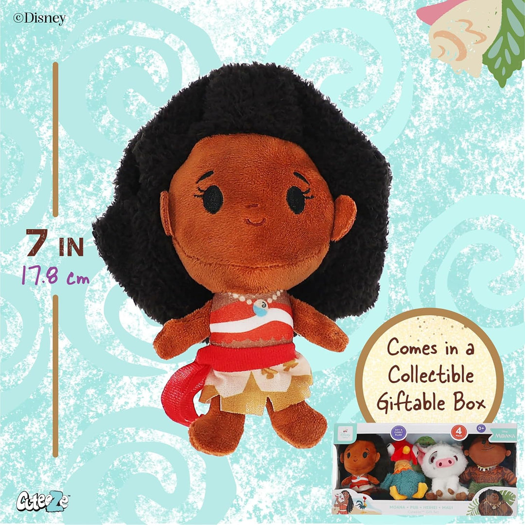 Kids Preferred Disney Baby Moana - Juego de 4 piezas Cuteeze - Moan...