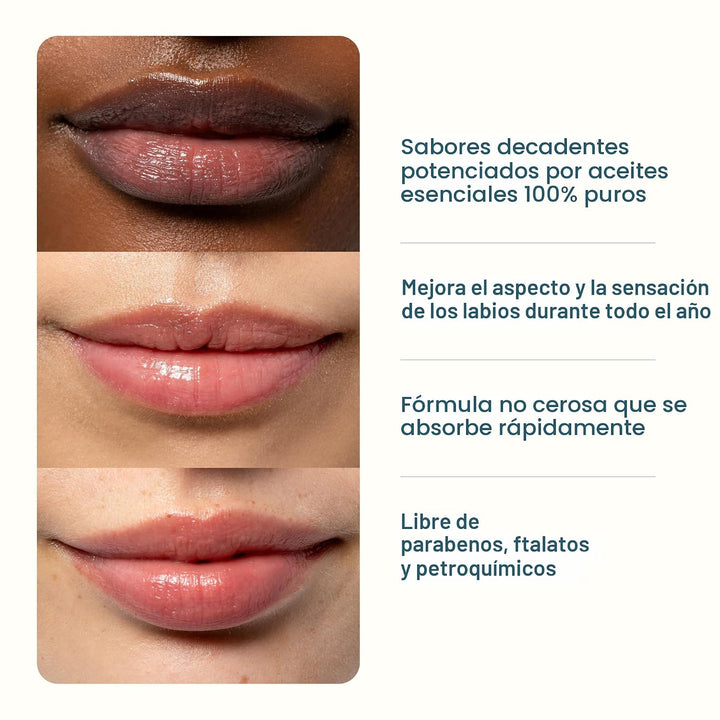 Cliganic USDA Bálsamo labial orgánico \u2013 100% mantequilla natur...
