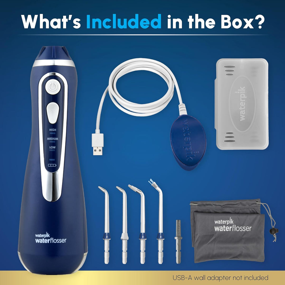 Waterpik Irrigador dental avanzado 2.0 inalámbrico para dientes, en...