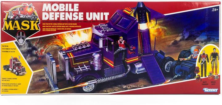 The Loyal Subjects M.A.S.K. Unidad de Defensa Móvil con figuras de...