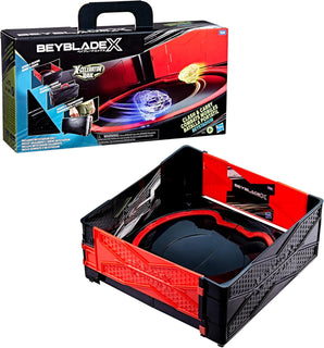 Beyblade X Clash Carry Beystadium Battle Arena - Juguetes