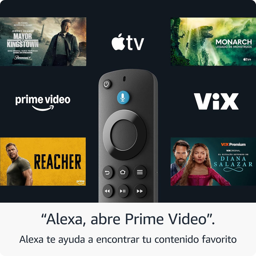 Amazon Fire TV Stick HD 2024 Con Control remoto por voz Alexa streaming en HD