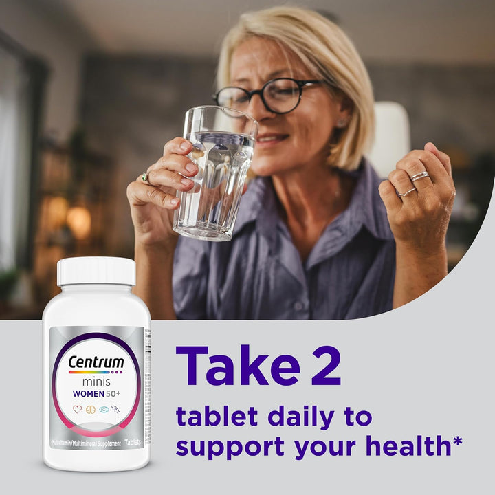 Centrum Minis Silver Multivitamínico para mujer 50 Plus