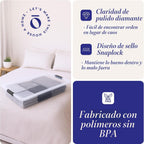 HOMZ - Contenedor de plástico transparente para guardar debajo de la cama