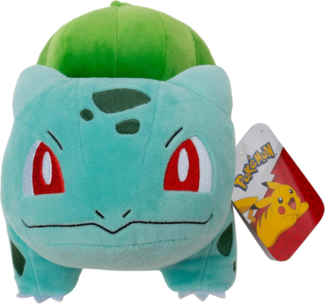 Peluche de Pokemon Bulbasaur de 8 pulgadas detalles
