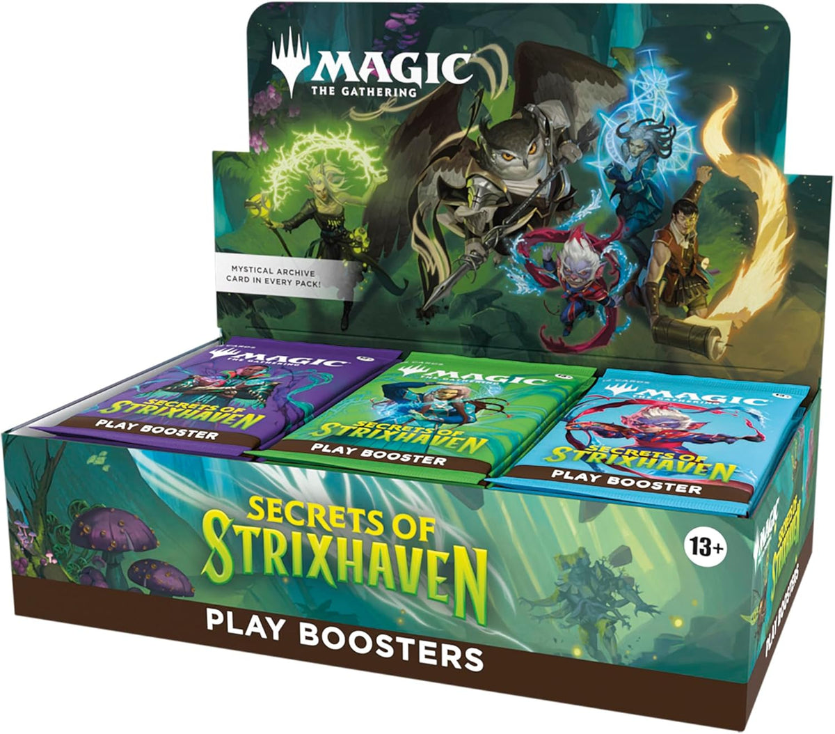 Magic: The Gathering Secrets of Strixhaven - Caja de Sobres de Juego (30 Sobres)