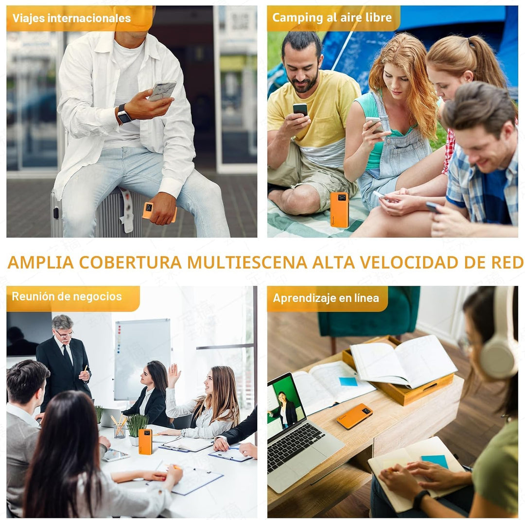 RoamWiFi 4G LTE - Enrutador de punto de acceso móvil, punto de acce...