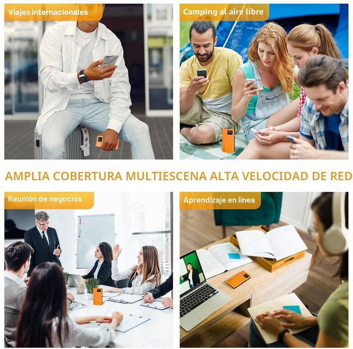 RoamWiFi 4G LTE - Enrutador de punto de acceso móvil, punto de acce...