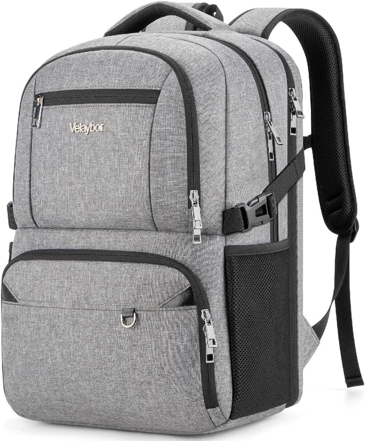Velaybor Mochila de almuerzo aislada para laptop de 17 pulgadas, mo...