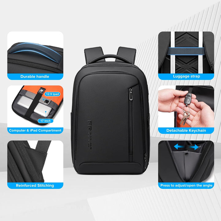 Fenree.geer Mochila de viaje de negocios para hombres, mochila expa...