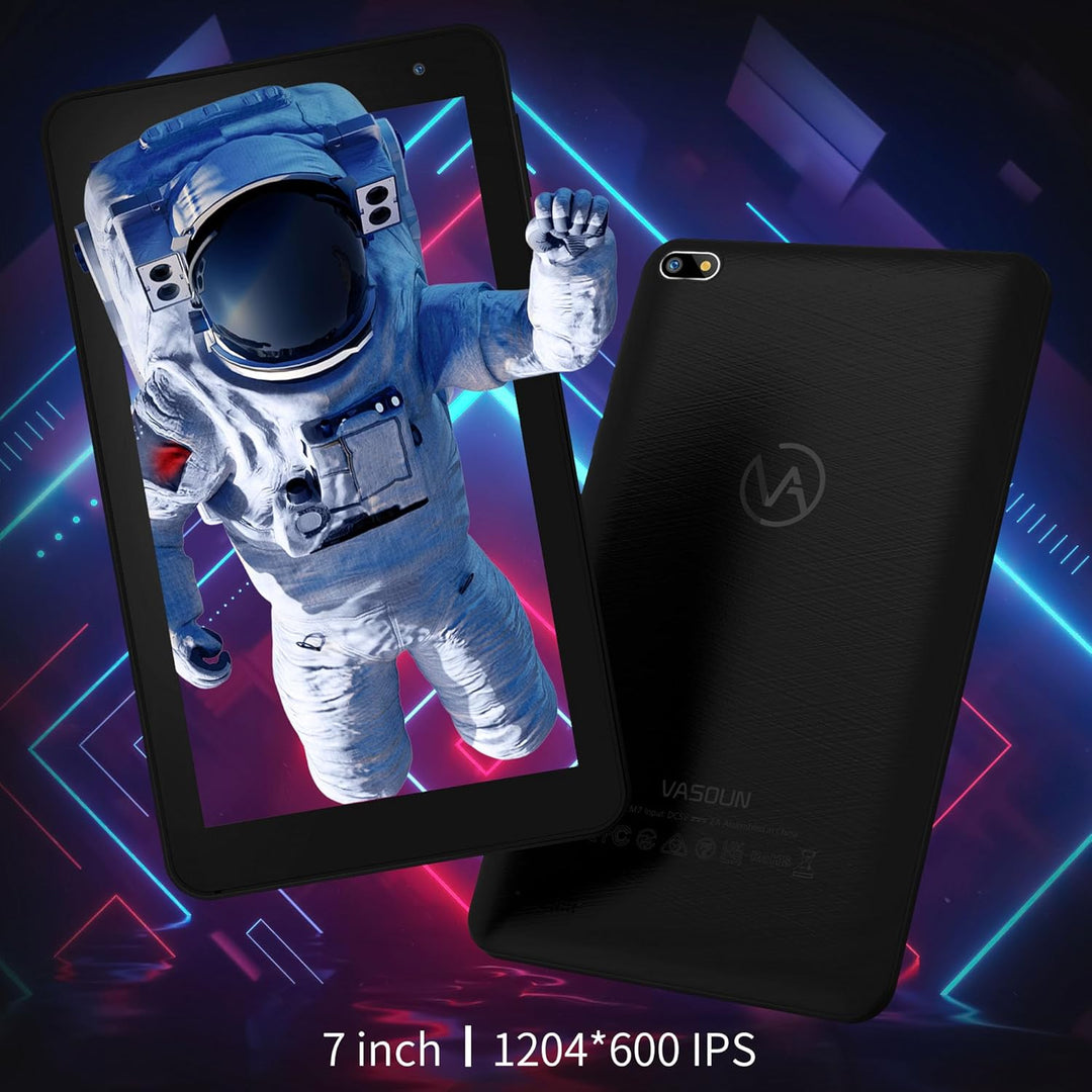 Tablet de 7 pulgadas, tableta de lectura Android con almacenamiento...