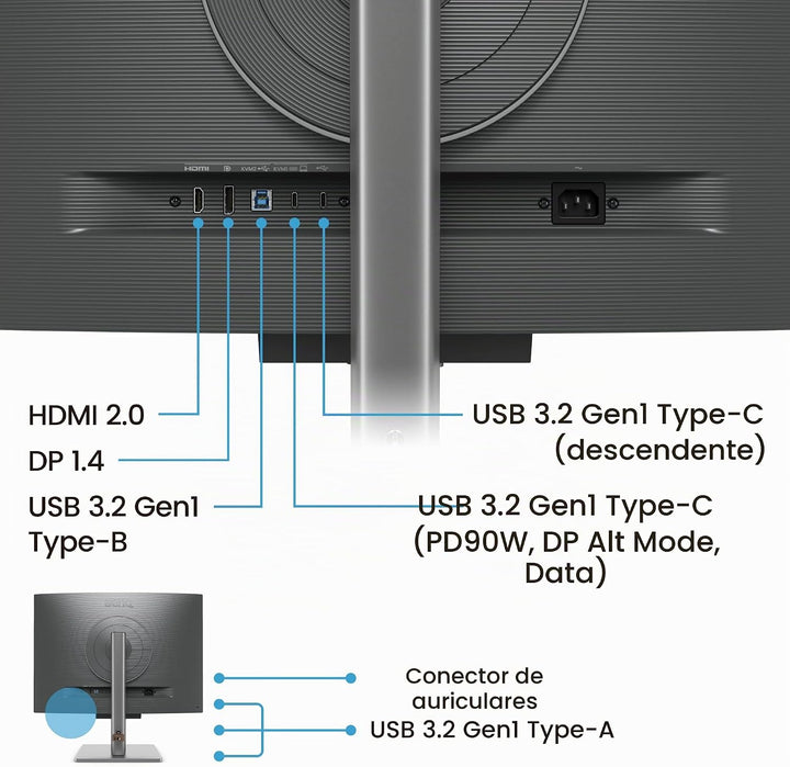 BenQ RD280U Monitor de Programación 4K de 28.2\u201D 3840x2560 3:2,...